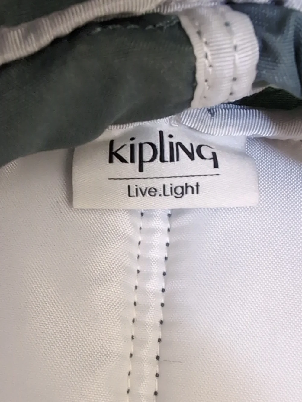 Kipling Harper Expanding Backpack / Light Aloe Tonal